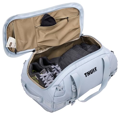 Thule Chasm Duffel bag, Weather-resistant materials, Easy packing, Converts to backpack, Internal pockets, Travel-ready - color: Soft blue, size: 40L