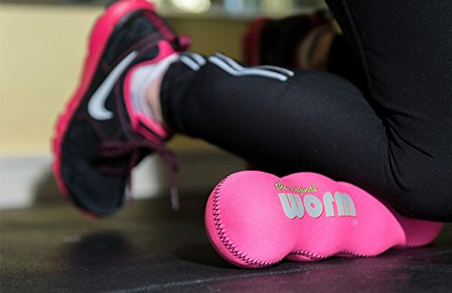 7.0 Portable Massage Muscle Roller - Pink Large - Myofascial Release Foam Roller for Neck to Foot Relief