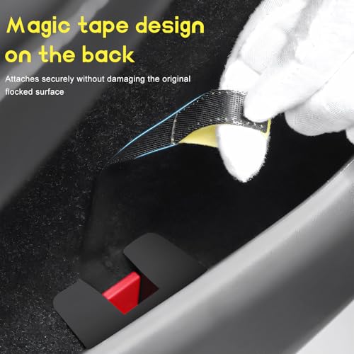 4 PCS Car Door Emergency Pull Cords, High Strength Nylon Manual Door Release Strap for Quick Escape, Universal Extended Safety Rope Escape Pull Strap for Vehicle Doors