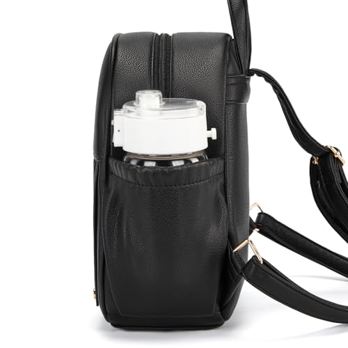 Montana West Mini Backpack Purse for Women Anti Theft Backpacks with Secured Zipper and Tassel - color: *Mini Black