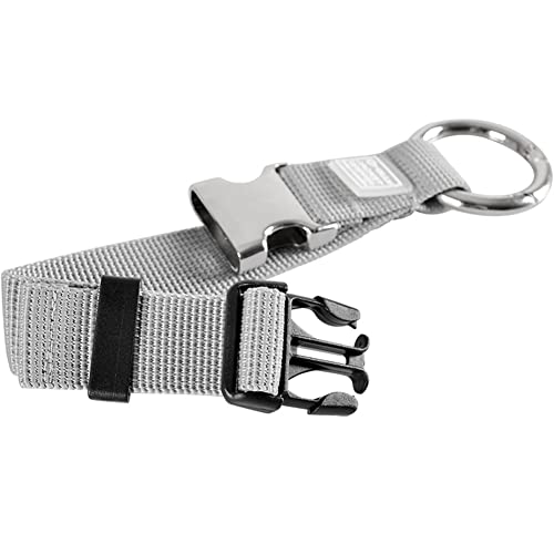 Add-A-Bag Luggage Strap Jacket Gripper, Luggage Straps Baggage Suitcase Belts Travel Accessories - Make Your Hands Free, Easy to Carry Your Extra Bags, (2X Grey) - color: 2x Grey