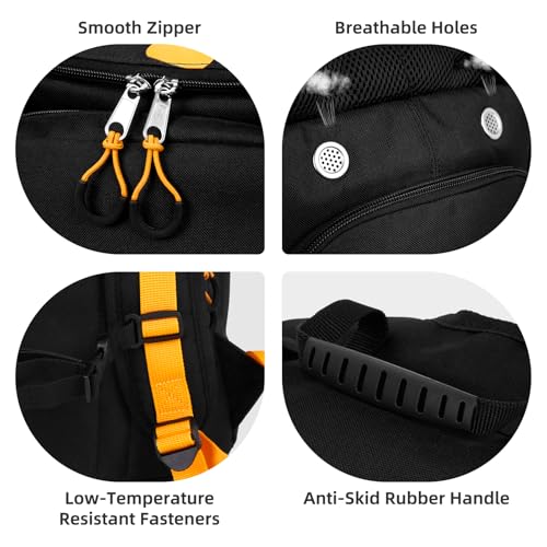 Ski Boot Bag - 32L Ski & Snowboard Boot Travel Backpack for Boots, Helmet, Goggles & Snowsuits