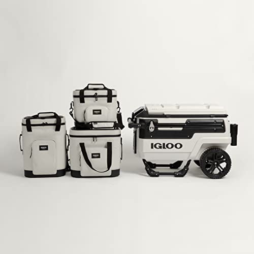 Igloo Trailmate Soft Sided Coolers | Portable Insulated Cooler Bag - color: 18-Can Bone