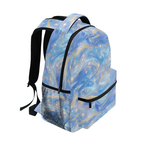 Laptop Backpack for Women Men Waterproof Laptop Bookbag with Chest Strap for Travel Trip Burgundy Blue Green - color: Multicolor05