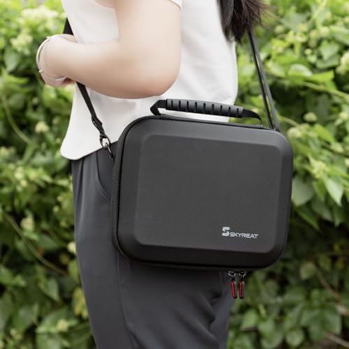 Skyreat Neo 2 Case, Portable PU Leather Small Shoulder Bag for DJI Neo 2 Drone and Batteries Accessories