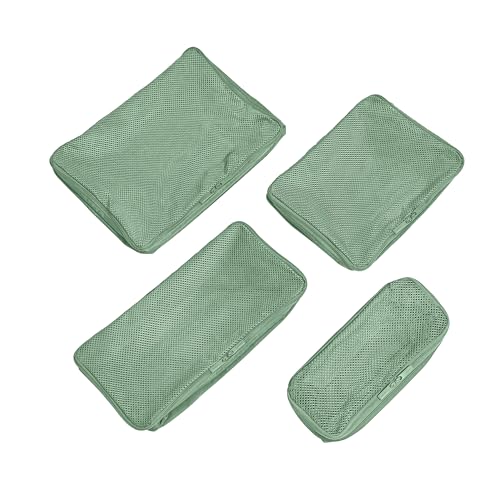 Away Insider Packing Cubes Set of 4 – Lightweight Travel Organizers for Luggage, Suitcases & Carry-On Bags, Sea Green - color: Sea Green