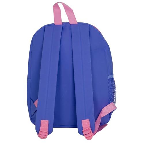AI ACCESSORY INNOVATIONS Bluey & Bingo Kids Backpack, Elementary School Girls Book Bag with Padded Straps, Purple - color: Bluey