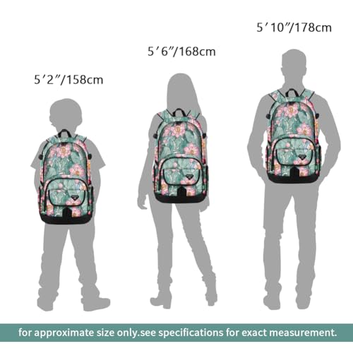 rickyh style School Backpack Travel Bag for Men & Women Lightweight College Back Pack with Laptop Compartmen - color: 04hh