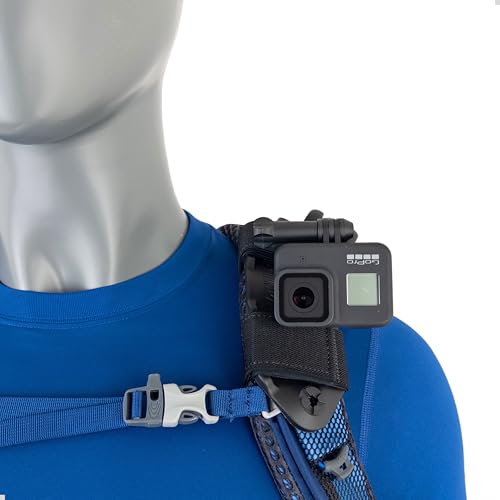 STUNTMAN High-Stability Backpack Shoulder Strap Mount for Action Cameras