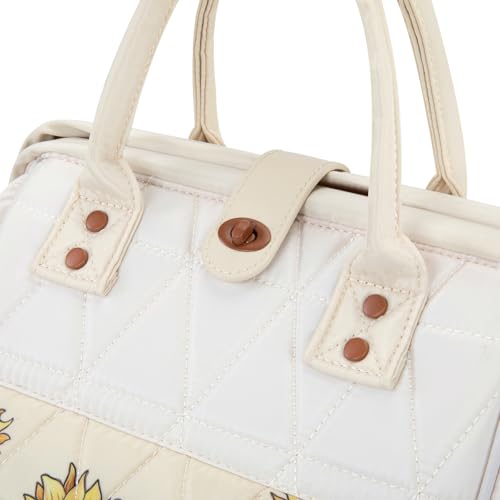 Montana West Wrangler Aztec Diaper Bag Backpack Western Backpacks for Moms Baby Essentials Bag with Twist-Lock Closure, Insulated Pockets, Portable Changing Pad, Stroller Straps, Pacifier Case - color: Sunflower