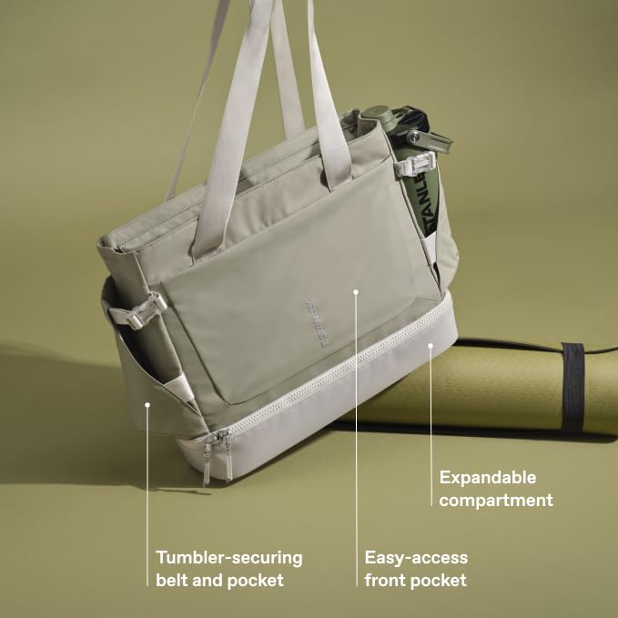STANLEY Vitalize Tote Bag, Sage Grey - color: Sage Grey, size: Tote