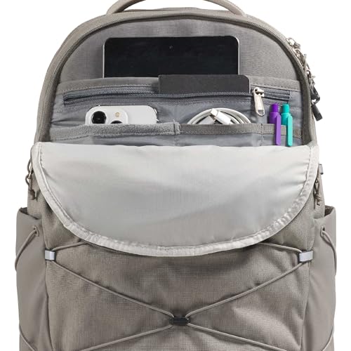 The North Face Women's Borealis Backpack, Stone Slab Lt Hth/Stone Slab, OS - color: Stone Slab Light Heather/Stone Slab