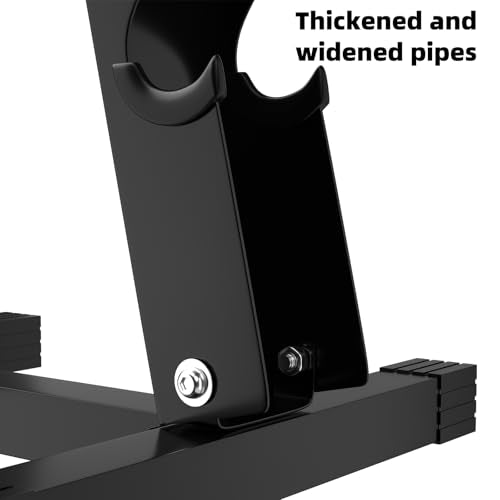 4-Tier Dumbbell Rack Stand, A-Frame Metal Weight Rack with Handle – Space-Saving Strength Training Dumbbell Storage for Home Gym - color: Black 3 Tier