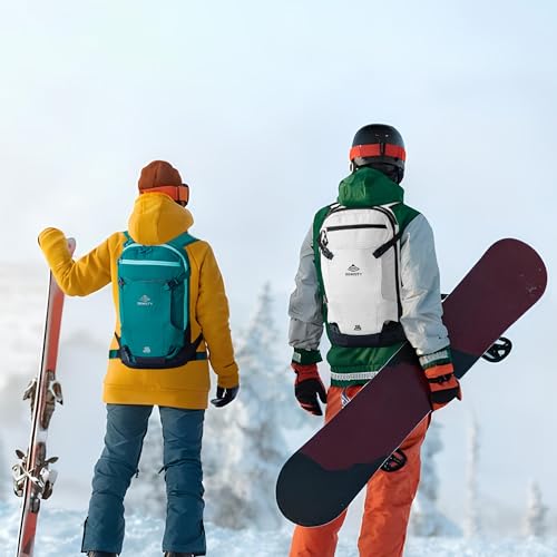 12L Ski & Snowboard Backpack, Backcountry Backpack for Men Women - color: Lake Blue
