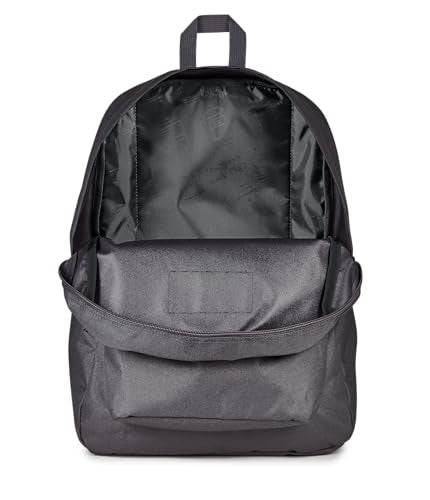 JanSport SuperBreak One Backpack - Durable, Lightweight Bag with 1 Main Compartment, Front Utility Pocket with Built-in Organizer, Premium Backpack, Smokey Grit - color: Smokey Grit