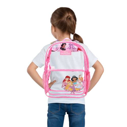 Disney Princesses Kids' Clear PVC 16" Backpack