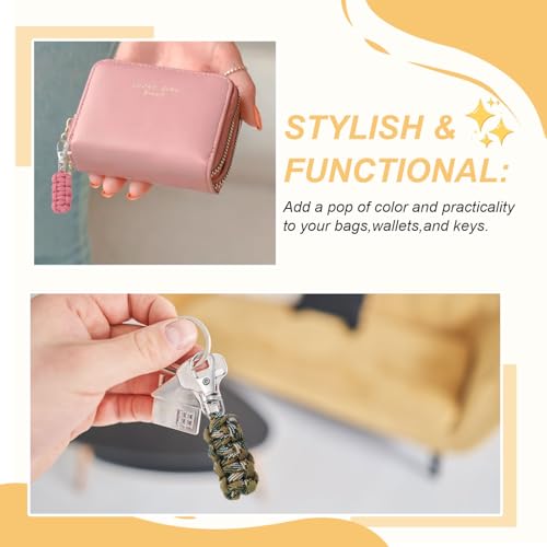 Reflective Paracord Zipper Pull Zipper Pulls Replacement - color: Gray