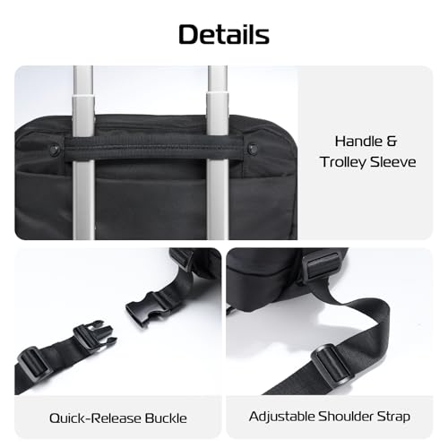 ULANZI Camera Sling Bag, Water-Resistant Camera Case with Tripod Holder, DSLR/SLR/Mirrorless Camera Bags Crossbody for photographers - Black - size: 10L