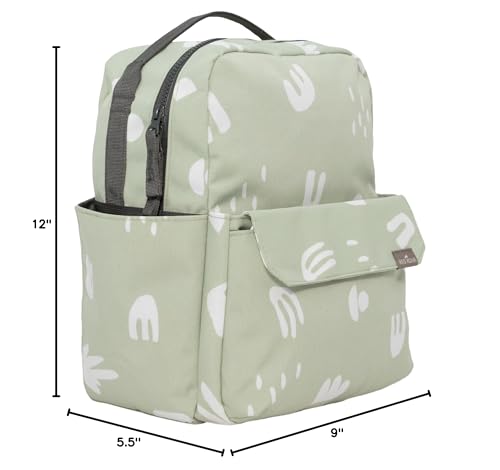 RED ROVR Mini Roo Lightweight Backpack | 6 pockets for everyday essentials (Pear Doodle) - color: Pear Doodle
