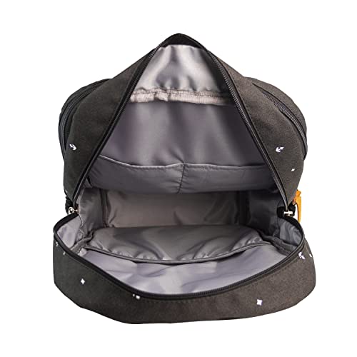 KAUKKO Laptop Backpack for Unisex Casual Daypack Fits 15.6" Laptop (09-BLACK) - color: 09-black