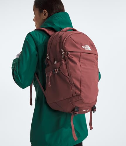 The North Face Women's Recon Everyday Laptop Backpack - PFAS Free, Canyon Dust Dark Heather, One Size - color: Canyon Dust Dark Heather