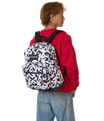 JanSport Right Pack Backpack - Durable Daypack with Padded 15 Laptop Sleeve, Spacious Main Compartment & Integrated Water Bottle Pocket - Groovy Grids - color: Groovy Grids