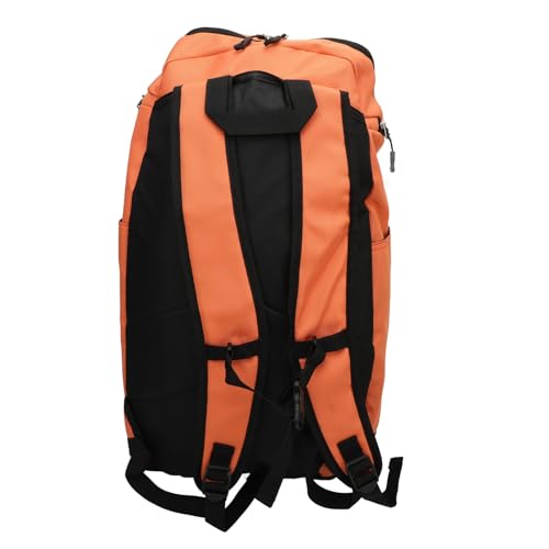 Basketball Backpack with Laptop Compartment, Large Capacity, Wet and Dry Segregation, Water, Lightweight Sports Backpack for Exercise Supplies and Daily Commute - color: Orange