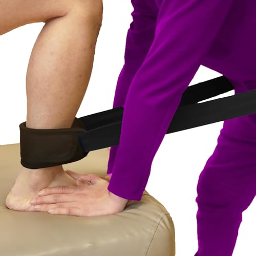 Mobilization Belt New – Premium Adjustable Thick Cushioning Pad for Physical Therapy, Rehabilitation & Stretching – High-Performance Traction Equipment for Therapists and Home Use - color: Blue