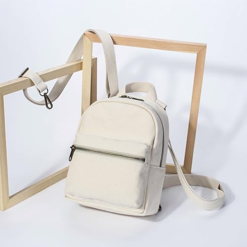 Women's Backpacks Comfortable Handles Compact and Lightweight Comfortable and Stylish (Beige) - color: Beige