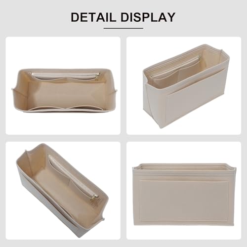 Purse Organizer Insert Compatible with Longchamp Le Pliage Energy L Backpack, Beige/LB - color: Beige, size: L Backpack