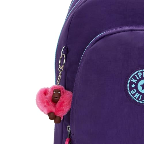 Kipling Women's Class Room 17" Laptop Backpack, Durable, Spacious, with Protective Sleeve - color: Vip Purple, size: 11.5''L x 17''H x 9.5''D