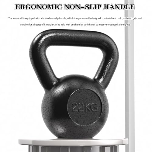 Kettlebell Weights Home Abdominal Muscle Training Kettle Bells, Men's Squat Solid Pure Iron Kettle Ball, Gym Sports Equipment(15kg)