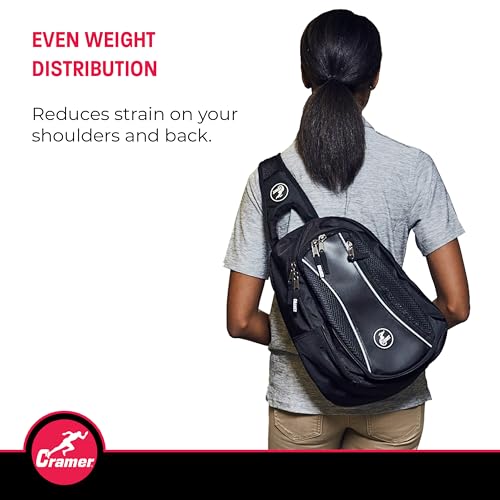 Cramer Sling Pack Elite, Small Athletic Trainer Bag for Carrying Supplies, Cross Body Travel Bag for for Trainers, Single Strap Organizing Backpack with Ample Storage and Easy Access - style: Elite