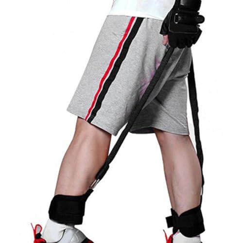 ORFOFE Professional Resistance Bands Ankle Straps Set Reusable Fitness Tube Bands for Leg Strength Training and Vertical Jump Exercise for Home Workout