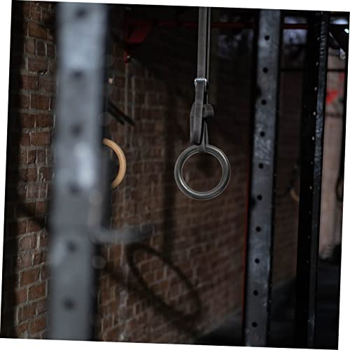 2pcs Home Fitness Rings Sturdy Training Equipment Fitness Ring Cord for Gym
