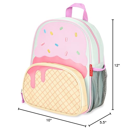 Skip Hop Sparks Little Kid's Backpack, Preschool Ages 3-4, Ice Cream - color: Ice Cream, style: Little Kid Backpack