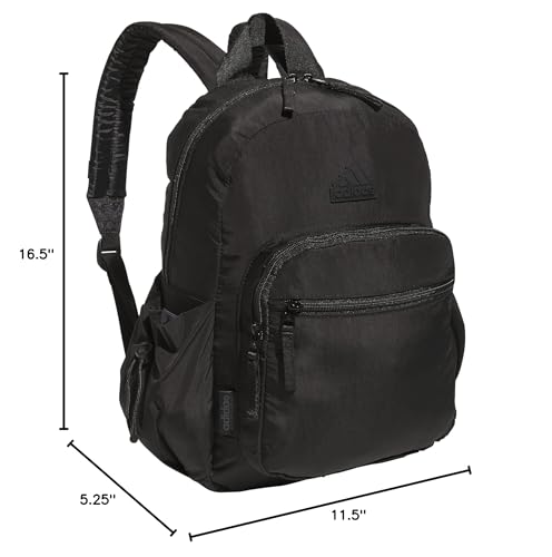 adidas Weekender Backpack – Small Lightweight Everyday Bag, 19L, Black/1, OSFA - color: Black/1