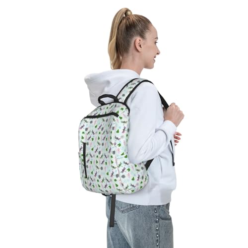 Casual Travel Rucksack Dragonfly, Self-Standing, Mesh Side Pockets, for Cycling & Weekends - color: Picture (228)