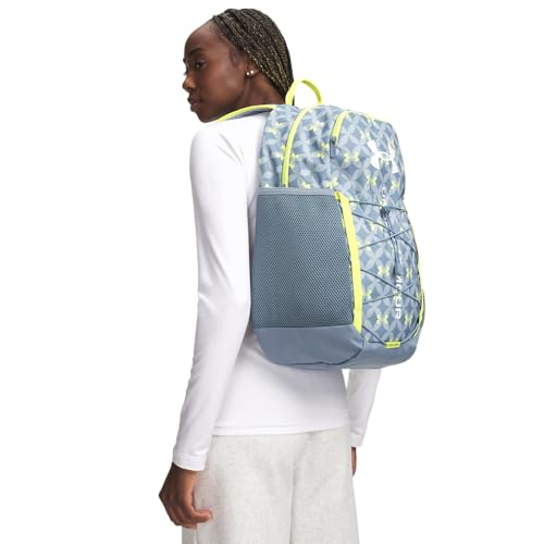 Under Armour Unisex Hustle Sport 6.0 Backpack, (448) Blue Wind/Blue Wind/White, One Size Fits Most - color: (448) Blue Wind / Blue Wind / White, size: One Size Fits Most