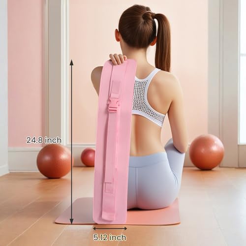 Exercise Hip Thrust Belt Workout Equipment Weighted Adjustable for Glute Strength Training, Use with Heavy Duty Kettlebells - color: pink