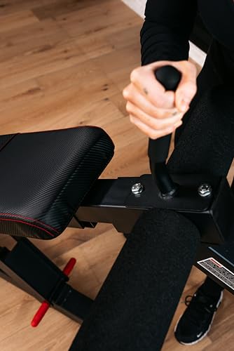 PowerBock PowerBench 2.0 AB Attachment – Adjustable Core Workout Equipment for Home Gym Strength Training
