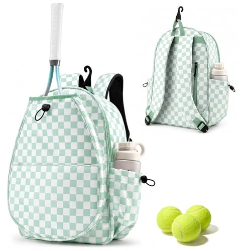 Mosthink Tennis Bag for Women Pickleball Racket Backpack - color: Green