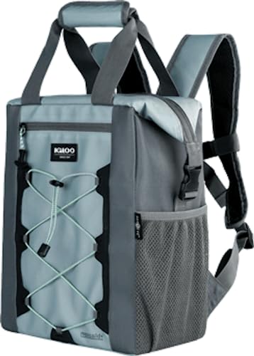 Igloo Backpack Coolers | Insulated Soft Sided Cooler Bag - color: Voyager 18-Can