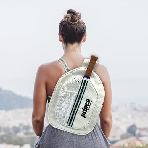Prince - Pickleball Sling Bag, Lightweight Crossbody Backpack - color: White