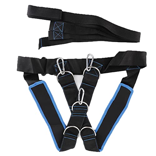 Ejoyous Sled Harness, Tire Pulling Harness Fitness Training Trainer with Adjustable Padded Shoulder Strap for Speed Improvement and Strength Training