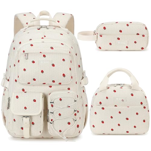 AO ALI VICTORY Laptop backpack (strawberry) - color: Strawberry
