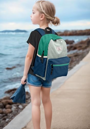 atgark Toddler Backpack for Boys 2-5: Preschool Kindergarten 13" Daycare Backpacks Fit A4 Folder - color: Islands, style: Ages 2-5 (13" H Fit A4 Folder)