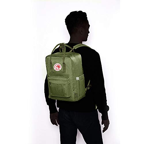 KALIDI Casual Laptop Backpack 15 Inches Classic Camping Rucksack Travel Outdoor Square Daypack College Hiking Gym Bag, Army Green - color: Army Green