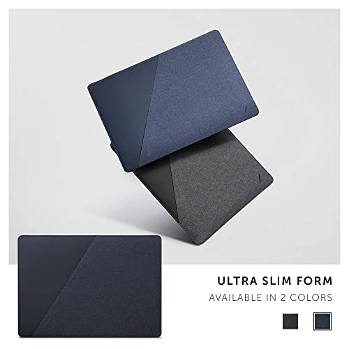 Native Union Stow Slim for MacBook Air 13” (2018 & Later), MacBook Pro 13” (2016 & Later) – Premium MacBook Sleeve with Easy-Access Magnetic Closure (Indigo) - color: Indigo, size: 14"