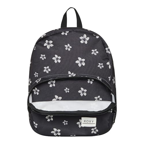 Roxy Women's Always Core Backpack | Travel | Everyday Carry | Beach | Polyester | 8L Capacity - Anthracite Sol Searcher Ditsy - color: Anthracite Sol Searcher Ditsy